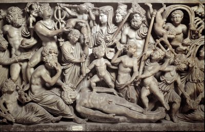 Prometeo creando al primer hombre de Roman Roman