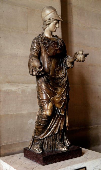 Antigüedad romana: estatua de Minerva de Roman Roman