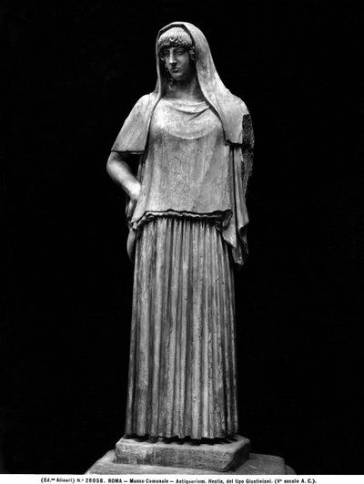 Estatua de Hestia de Roman Roman