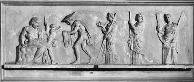 El nacimiento de Dionisio del muslo derecho de Zeus de Roman Roman