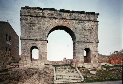 El Arco Triunfal, siglo II-III de Roman Roman