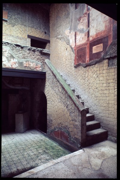 Vista de la casa del Bel Cortile, siglo V a.C.-siglo I d.C. de Roman Roman