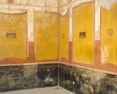 Pinturas murales de la Casa de los Vettii, Pompeya , Campania, Civilización romana de Roman Roman