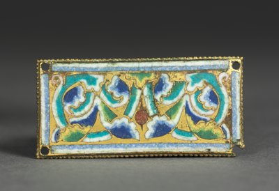 Placa de un relicario, c.1180-1190 de Romanesque