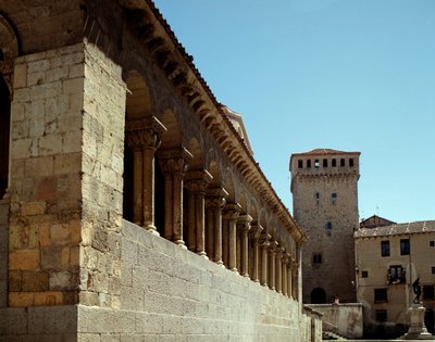 Vista de la iglesia de Romanesque