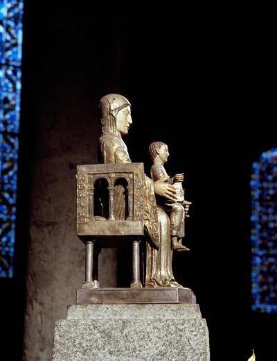 Virgen y Niño (escultura) de Romanesque