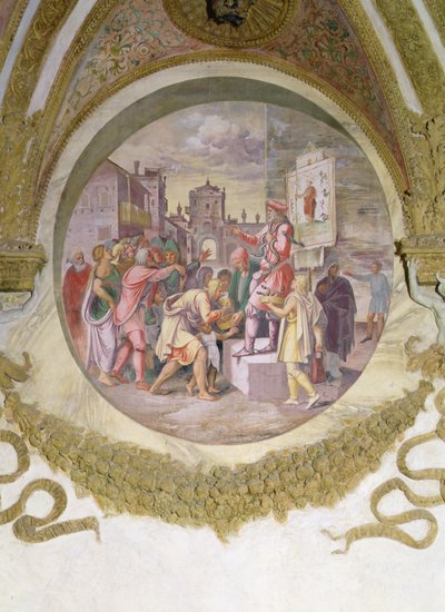 Cámara de los Vientos, El encantador de serpientes de Romano Giulio