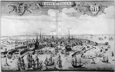Vista de Copenhague de Rombout Van den Hoeye