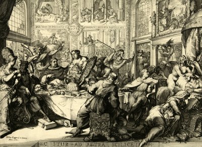 Sic itur ad astra scilicet 1681 de Romeyn de (after) Hooghe