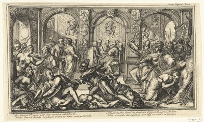 Alegoría de la Unión de Utrecht, 1579 de Romeyn de Hooghe