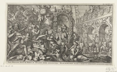 Alegoría de la Guerra de los Ochenta Años de Romeyn de Hooghe