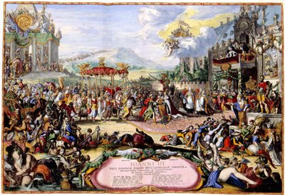 Alegoría del Rey Juan III Sobieski, 1675 de Romeyn de Hooghe