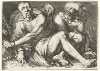 Prisioneros Glorificación de la Orden Teutónica, en particular de la Gran Comandancia Alden Biesen (título de la serie) de Romeyn de Hooghe