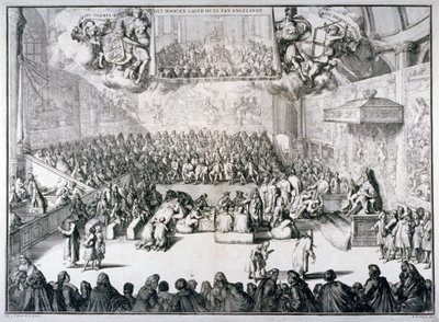 Het hoog-en lager-huys van Engelandt, 1689 de Romeyn de Hooghe