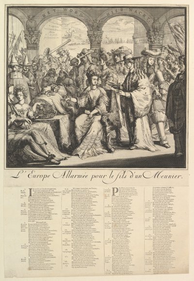 Europa alarmada, s.f. de Romeyn de Hooghe
