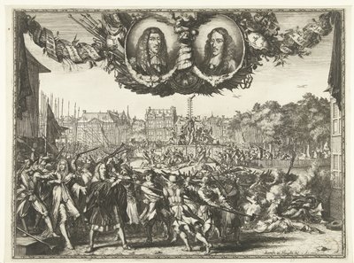 Asesinato de los hermanos de Witt, 1672 de Romeyn de Hooghe