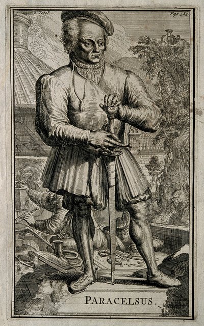 Philippus Theophrastus Aureolus Bombastus von Hohenheim Paracelsus de Romeyn de Hooghe