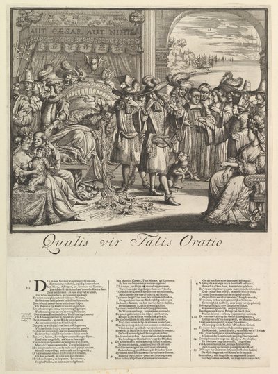 Qualis vir Talis Oratio de Romeyn de Hooghe
