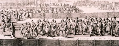 Funeral de la Reina María II, Abadía de Westminster, Londres, 1695 de Romeyn de Hooghe