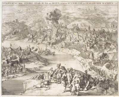 El asedio de Buda en 1541, 1686 de Romeyn de Hooghe
