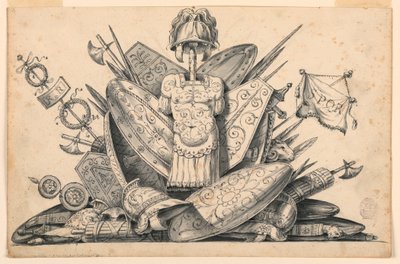 Trofeo de armas de Romolo Achille Liverani