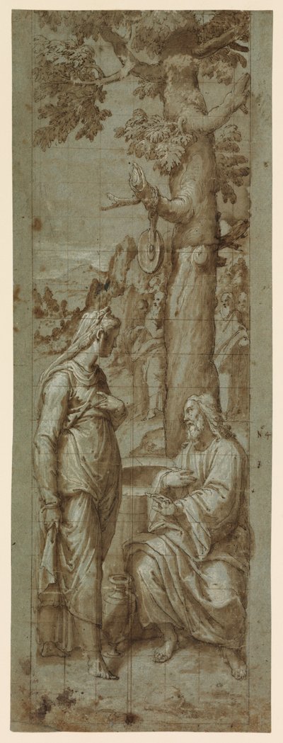 Cristo y la mujer de Samaria de Romulo Cincinnato