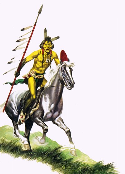 Guerrero cheyenne de Ron Embleton