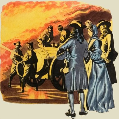 Gran Incendio de Londres de Ron Embleton