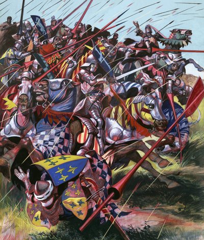 A la batalla: Agincourt - La victoria imposible de Ron Embleton