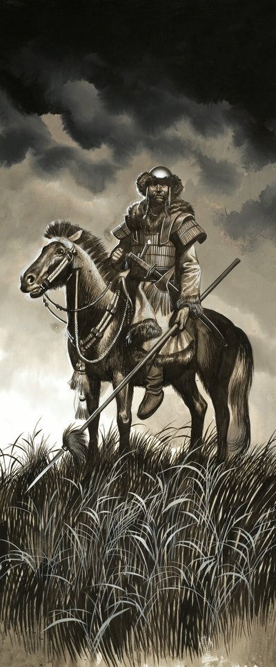 Guerrero mongol de Ron Embleton
