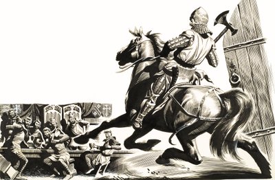 Sir Gawain y el Caballero Verde de Ron Embleton