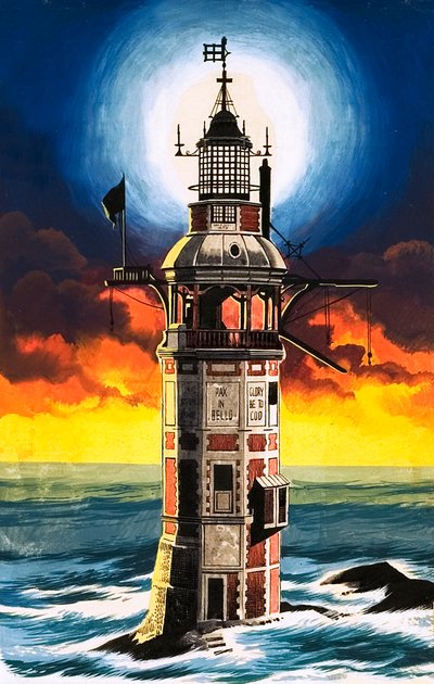 El faro Eddystone de Ron Embleton