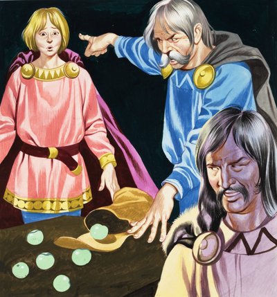 Las manzanas mágicas de Ron Embleton