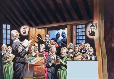 Los Padres Peregrinos de Ron Embleton