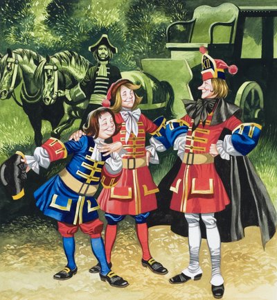 Los tres soldados de Ron Embleton