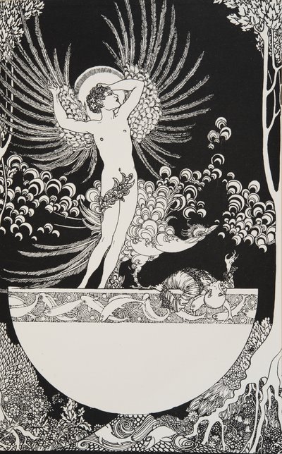 Ilustración del Rubáiyát de Omar Khayyam, 1920 de Ronald Balfour