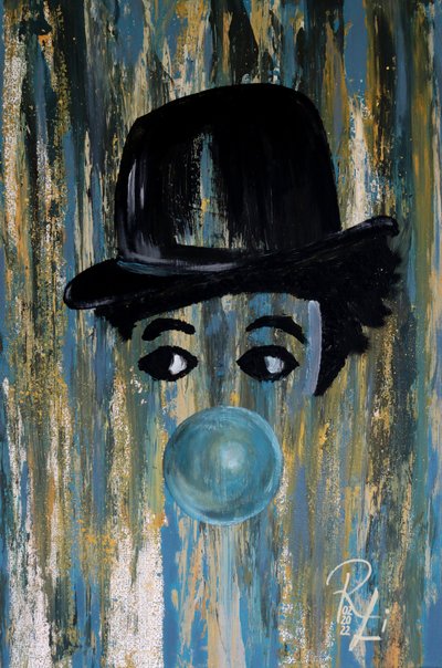 Charlie Chaplin - Globo I de RosaLi