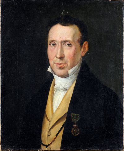 Retrato de Andrea de Marchi da Recco Pintura de Rosa Carrea Bacigalupo (1794-1854) Génova, Galleria d