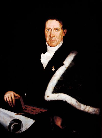 Retrato del arquitecto Carlo Barabino (1768-1835) de Rosa Bacigalupo Carrea