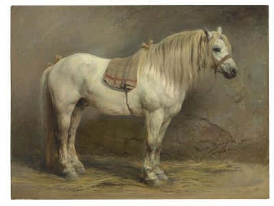 Un caballo blanco de Rosa Bonheur