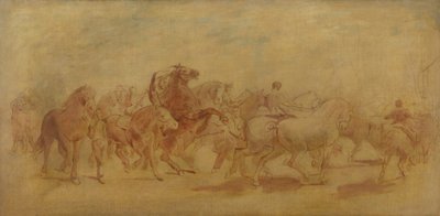 Estudio para la Feria del Caballo de Rosa Bonheur