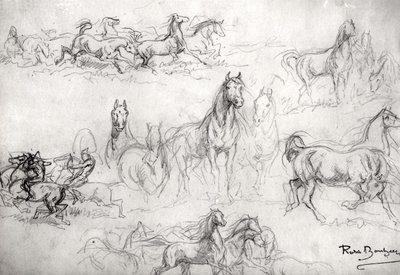 Estudio de Caballos de Rosa Bonheur