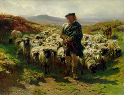 El Pastor de las Tierras Altas, 1859 de Rosa Bonheur