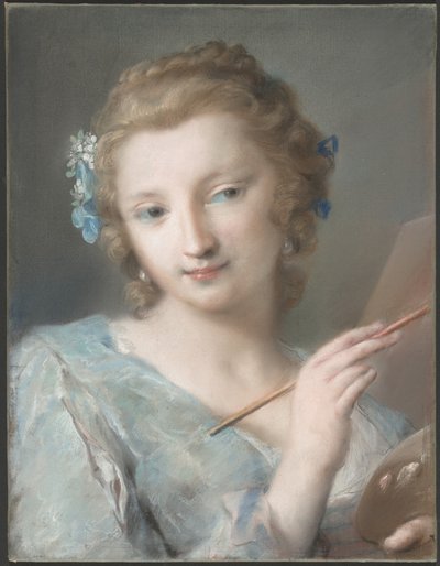 Alegoría de la pintura de Rosalba Carriera