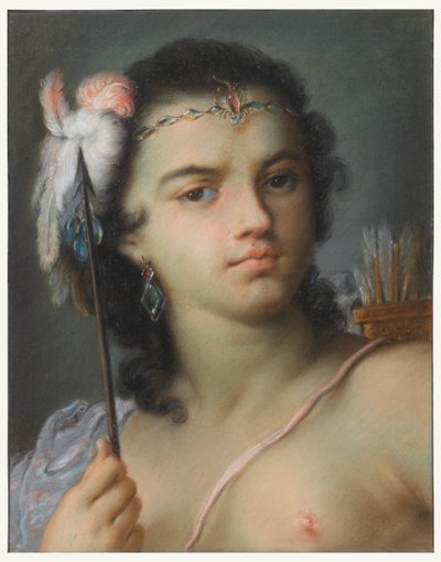 Personificación de América de Rosalba Carriera