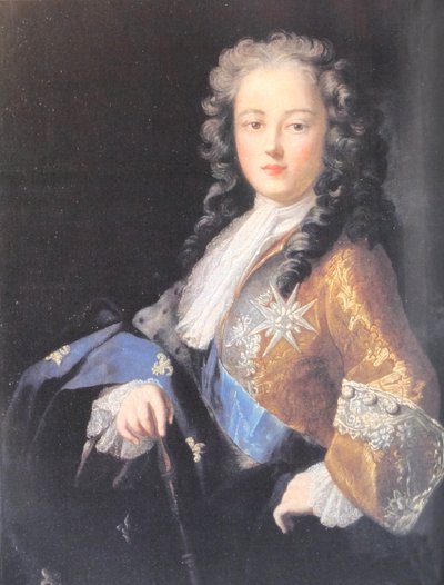 Retrato de Luis XV, rey de Francia (1710-1774), representado de joven de Rosalba Carriera