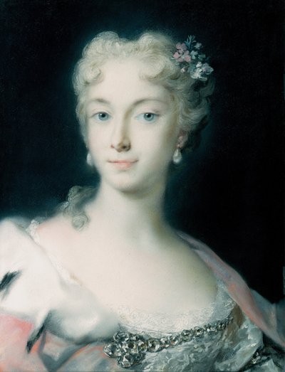 María Teresa, Archiduquesa de Habsburgo 1717-1780, 1730 de Rosalba Giovanna Carriera