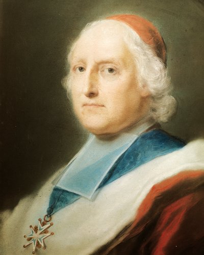 Retrato del cardenal de Polignac, por Rosalba Carriera (1673-1757) de Rosalba Giovanna Carriera