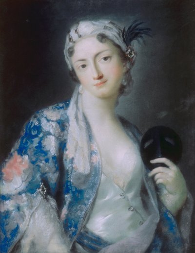 Retrato de Felicia Sartori de Rosalba Giovanna Carriera
