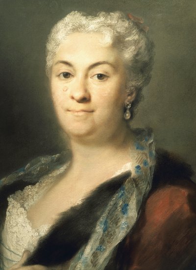 Retrato de dama, de Rosalba Carriera (1673-1757) de Rosalba Giovanna Carriera